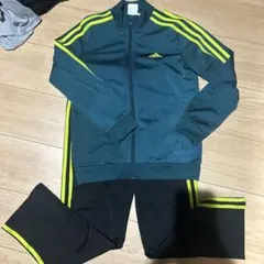 adidas ジャージセット サイズ140 グリーン 緑