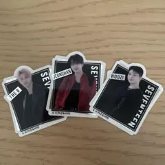 SEVENTEEN ランダムステッカー ジョンハン ウジ ミンハオ
