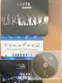 初回限定盤 timelesz FAM DOME MC集 DVD フォトブック