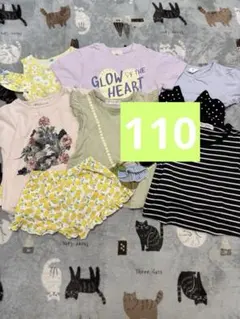 女の子　服　トップス　まとめ売り　110 ワンピース　まとめ売り　7点