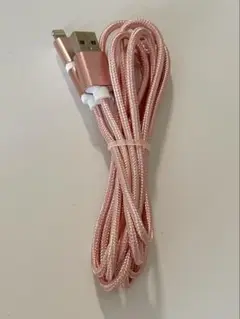 2in1 USBケーブル ローズゴールド