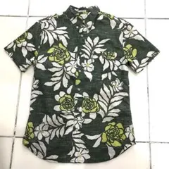 reyn spooner アロハシャツ 極美品 グリーン Sのサムネイル