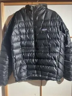 パタゴニア ダウンセーター フーディ プルオーバー Mブラック