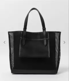 UNITED ARROWS COMFY メッシュ トートバッグ ブラック 完売品のサムネイル