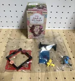 【匿名配送】ポケモン　ふんわりゆらりん飾り ピカチュウ&リオル