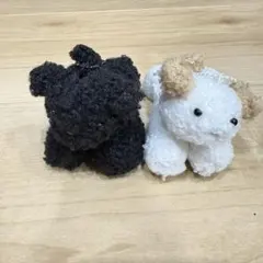 maruのてのひらわんこのぬいぐるみ 2種