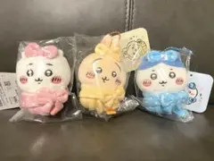 ちいかわ　キュッ　おくるみぷち　ミニマスコット　ちいかわ　ハチワレ　うさぎ