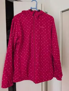 SOUTH FIELD ドット柄 マウンテンパーカー