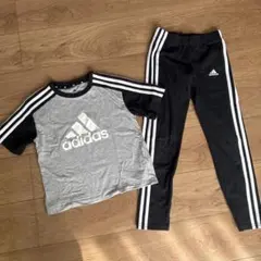 adidas Tシャツとレギンスセット 140cm