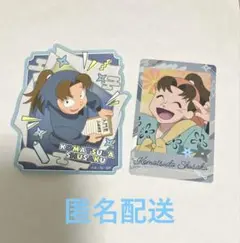 忍たま乱太郎　小松田秀作　ステッカー・スナップマイド(カード)セット