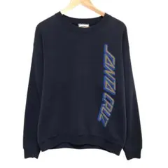 90s Lee×サンタクルーズ　ビンテージスウェットトレーナー　USA製　紺色