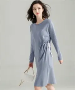 新品タグ付き 完売品 SAISON DE PAPILLON ニット ワンピース