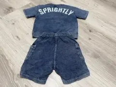 バースデイ　半袖Tシャツ　半ズボン　セットアップ　95