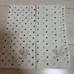 BEAUTY&YOUTH ドット柄ハンカチ2枚セットのサムネイル