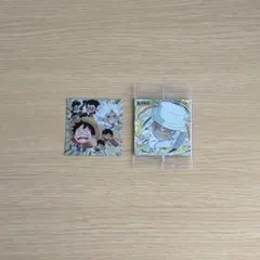 ワンピース 大海賊シールウエハース8,10弾 モンキー・D・ルフィ SGR GR