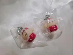 サンリオ いちご めじるしアクセサリー ポムポムプリン 2点セット