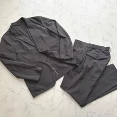 【夏向き】SOLOTEX仕様 ストレッチスーツセットアップ 【チャコールグレー】のサムネイル