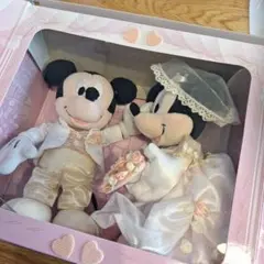 ミッキー ミニー ウェディング ぬいぐるみ