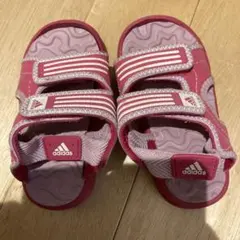 adidas ベビーサンダル ピンク
