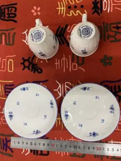 Noritake 花柄カップ・ソーサーセット