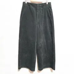 UNIQLO コーデュロイパンツ ワイドパンツ S相当 カジュアル きれいめ