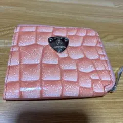 ATAO 二つ折り財布 クロコ型押し　ヘルシーオレンジのサムネイル