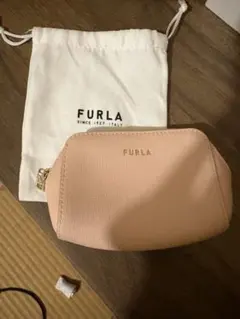 FURLA ポーチ ピンク 保存袋付きのサムネイル
