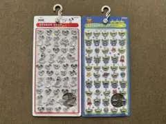 正規品 ディズニー ボンボンドロップシール ミニ 2点セット