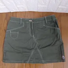 Munsing wear ミニスカートオリーブグリーン レディース サイズM