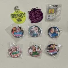 ベリーグッドマン　缶バッジ　アクリルキーホルダー　セット