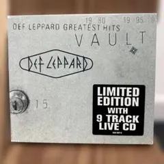 【限定盤】DEF LEPPARDベストアルバム「VAULT」 +ライブ盤2枚組