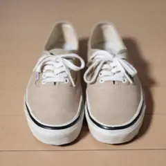 廃盤 VANS ANAHEIM AUTHENTIC 44DX 27cm ベージュ