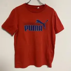 PUMA プーマ 赤 ロゴ Tシャツ L相当のサムネイル