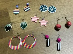 カラフルピアスセット　パーツ