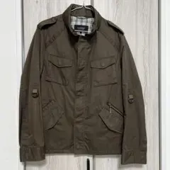 BURBERRY BLACK LABEL ミリタリージャケット L
