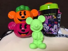 TDR ポップコーンバゲット✖️2 & ミッキーマウス シリコン ペンケース