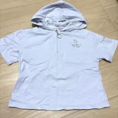 mezzo piano ユニコーン刺繍 フード付きトップス