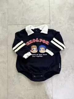 ロンパースPEKO&POKO カバーオール　ベビー　長袖