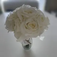 ウェディングブーケ(ブートニア付き)