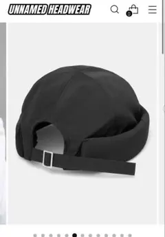 unnamed headwear：NYLON ROLL / BLKのサムネイル