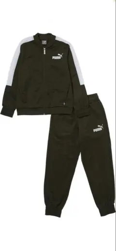 プーマカジュアルキッズ ジャージ上下セット ベースボール カーキ130puma