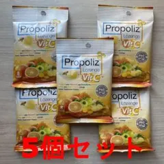 【5袋セット】プロポリスのど飴 VitC Propoliz Lozengeのサムネイル