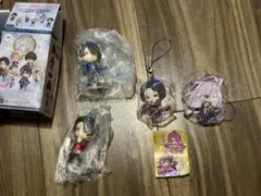 とうらぶ　刀剣乱舞　ガチャ　ミニフィギュア　4点セット