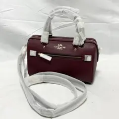 COACH コーチ ローアン サッチェル 2way ハンドバッグ ショルダー付き