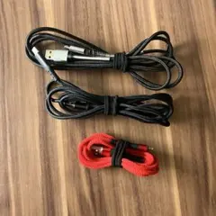 USBケーブル 3本セット 黒 赤 Lightning iPhone 充電