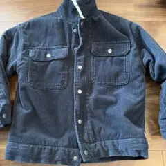 新品未使用　ZARA ダークブルー コーデュロイジャケット