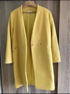 最終値下げ★プラステコート　ウールモッサカラーレスコート