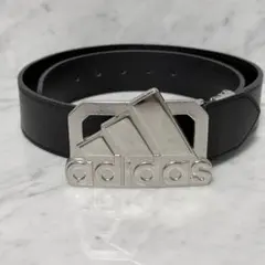 adidas アディダス ベルト 本革 ブラック 黒 パーフォーマンスロゴのサムネイル