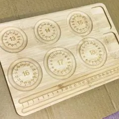 【新品】ブレスレットボード ビーズトレイ 天然竹製 ハンドメイド 作業台 制作用