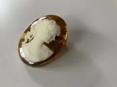 カメオスタイル ブローチ　ネックレストップ